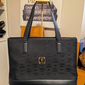MCM Black Tote Bag